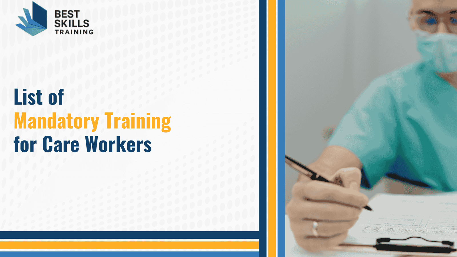 List of Mandatory Training for Care Workers